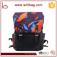 Alta qualidade design personalizado moda impressão mochila saco de viagem